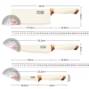 Bộ dao nhà bếp đa năng 8 món kèm kéo nạo muỗng và thớt kháng khuẩn, giá chỉ 374.400đ 9
