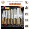 Bộ dao nhà bếp Quốc Dương thép trắng Nhật 420HC kháng gỉ, cán gỗ mun, BH 24 tháng - 77.419 VND