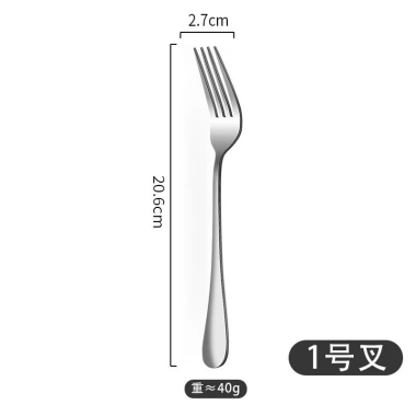 Bộ dao nĩa inox dày sáng bóng, cắt bánh, bít tết, pizza - Giá chỉ 18.600 VND