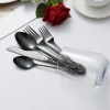Bộ dao, nĩa, muỗng thép không gỉ tay cầm nổi - Chất lượng cao, giá 30.138 VND 5