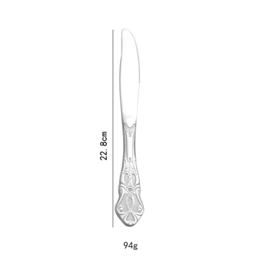 Bộ dao, nĩa, muỗng thép không gỉ tay cầm nổi - Chất lượng cao, giá 30.138 VND 8 Bộ dao, nĩa, muỗng thép không gỉ tay cầm nổi - Chất lượng cao, giá 30.138 VND 8