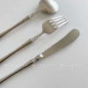 Bộ dao nĩa retro thép không gỉ 304 cao cấp, tinh tế - phù hợp bít tết, tráng miệng, giảm 108.900₫ 4