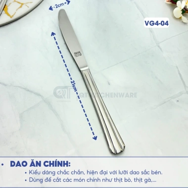 Bộ Dao Nĩa Thìa Ăn Bít Tết Inox Cao Cấp VG4 QT Kitchenware Giá 29.000 VND 6 Bộ Dao Nĩa Thìa Ăn Bít Tết Inox Cao Cấp VG4 QT Kitchenware Giá 29.000 VND 6