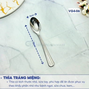 Bộ Dao Nĩa Thìa Ăn Bít Tết Inox Cao Cấp VG4 QT Kitchenware Giá 29.000 VND