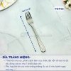 Bộ Dao Nĩa Thìa Ăn Bít Tết Inox Cao Cấp VG4 QT Kitchenware Giá 29.000 VND 10