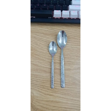 Bộ dao thìa dĩa nĩa steak inox 304 cán nhám - Dụng cụ nhà bếp khách sạn 25.000đ