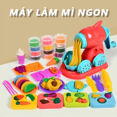 Bộ Đất Nặn Đồ Chơi Nấu Ăn 40pcs Cho Bé - Chi Tiết Đầy Đủ, An Toàn, Phát Triển Sáng Tạo, Giá 77.000đ