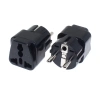 Bộ Đầu Cắm Du Lịch Eu Đức Schuko Plug Đa Năng AU/US/UK/EU 2 Chân CE Chấp Nhận, Phù Hợp Việt Nam
