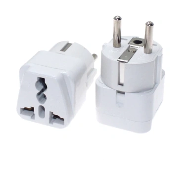 Bộ Đầu Cắm Du Lịch Eu Đức Schuko Plug Đa Năng AU/US/UK/EU 2 Chân CE Chấp Nhận, Phù Hợp Việt Nam