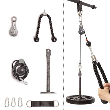 Bộ Dây Cáp Ròng Rọc Valeo - Tập Gym Tại Nhà Tiện Lợi, Giá Ưu Đãi 380.000₫