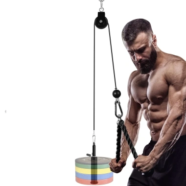 Bộ Dây Cáp Ròng Rọc Valeo - Tập Gym Tại Nhà Tiện Lợi, Giá Ưu Đãi 380.000₫ 4 Bộ Dây Cáp Ròng Rọc Valeo - Tập Gym Tại Nhà Tiện Lợi, Giá Ưu Đãi 380.000₫ 4