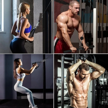 Bộ Dây Cáp Ròng Rọc Valeo - Tập Gym Tại Nhà Tiện Lợi, Giá Ưu Đãi 380.000₫