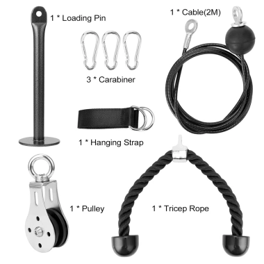 Bộ Dây Cáp Ròng Rọc Valeo - Tập Gym Tại Nhà Tiện Lợi, Giá Ưu Đãi 380.000₫