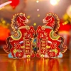 Bộ Decal 2 Ngựa 3D Dán Cửa Trang Trí Tết 2.026 - Ngựa Độc Đáo Bính Ngọ Giá 49k 5
