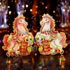 Bộ Decal 2 Ngựa 3D Dán Cửa Trang Trí Tết 2.026 - Ngựa Độc Đáo Bính Ngọ Giá 49k 6