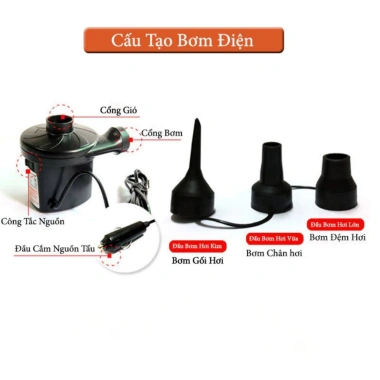 Bộ Đệm Hơi Xe Ô Tô Nhung Cao Cấp - Mềm Mịn, Êm Ái, Kèm Bơm 12V & 2 Gối, Giá 308.700đ 5 Bộ Đệm Hơi Xe Ô Tô Nhung Cao Cấp - Mềm Mịn, Êm Ái, Kèm Bơm 12V & 2 Gối, Giá 308.700đ 5