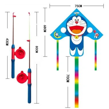 Bộ diều cần câu trẻ em Siêu Nhân Công Chúa - Sáng tạo, giá ưu đãi 30.000đ 4