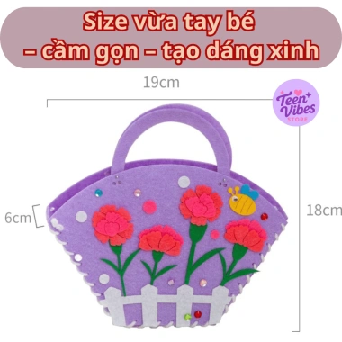 Bộ DIY Túi Tết Handmade Tự May Túi Lì Xì và Phụ Kiện Chụp Ảnh 2.026 Giá 50.550 VND 4