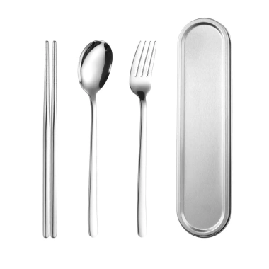 Bộ đồ ăn di động OUKEAI 304 thép không gỉ – 304 bộ thìa, đũa, nĩa phong cách Nhật Bản, hộp lưu trữ giảm 23% 4 Bộ đồ ăn di động OUKEAI 304 thép không gỉ – 304 bộ thìa, đũa, nĩa phong cách Nhật Bản, hộp lưu trữ giảm 23% 4