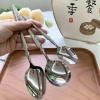 Bộ Đồ Ăn Thép Không Gỉ 304 - Dao, Nĩa, Thìa Tay Cầm Eo Nhỏ Phương Tây, Giá 30.055₫ 2