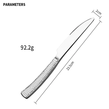 Bộ Đồ Ăn Thép Không Gỉ Rèn Nhật Bản, Dao Nĩa Thìa Búa Dày Họa Tiết, 47.820₫ 10 Bộ Đồ Ăn Thép Không Gỉ Rèn Nhật Bản, Dao Nĩa Thìa Búa Dày Họa Tiết, 47.820₫ 10