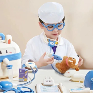 Bộ Đồ Chơi Bác Sĩ Mô Phỏng 40 Chi Tiết Thật - Nhập Vai Y Tế, Ưu Đãi 173,145₫