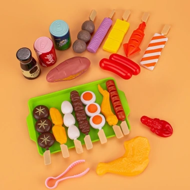 Bộ Đồ Chơi BBQ Mô Phỏng Nấu Ăn Cho Bé - Dụng Cụ Nướng, Giá Ưu Đãi 61.950₫ 3