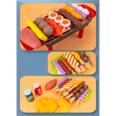 Bộ Đồ Chơi BBQ Mô Phỏng Nấu Ăn Cho Bé - Dụng Cụ Nướng, Giá Ưu Đãi 61.950₫ 9