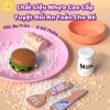 Bộ đồ chơi bếp đứng nấu ăn có đèn cho bé nhập vai nhà bếp 33 chi tiết, giảm giá 152k 7