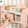Bộ Đồ Chơi Bếp Gỗ Cao Cấp Cho Bé Mô Phỏng Nhà Bếp Thật An Toàn Giá Ưu Đãi 490k 7