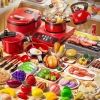 Bộ Đồ Chơi Bếp Nấu Ăn - Mô Phỏng Thực Tế, Kỹ Năng Sống Cơ Bản, Giáo Dục Thông Minh