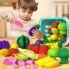 Bộ đồ chơi cắt trái cây Kid TEMI - Đồ chơi nấu ăn, rèn kỹ năng cắt rau củ cho trẻ 4