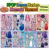 Bộ Đồ Chơi Dán KPOP Demon Hunters Nàng Tiên Cá - Trang Điểm DIY Sáng Tạo cho Trẻ, Giá Ưu Đãi 37.800đ