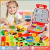 Bộ Đồ Chơi Đất Sét Máy Nấu Ăn Đất Nặn - Tạo Hình Đồ Ăn, Kích Thích Sáng Tạo Giá 72.450 VND (Giá Gốc 93.461 VND)