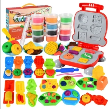 Bộ Đồ Chơi Đất Sét Máy Nấu Ăn Đất Nặn - Tạo Hình Đồ Ăn, Kích Thích Sáng Tạo Giá 72.450 VND (Giá Gốc 93.461 VND) 2