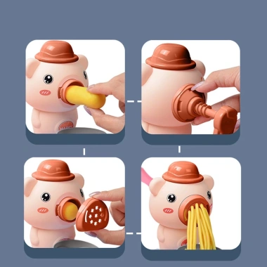 Bộ Đồ Chơi Đất Sét Máy Nấu Ăn Đất Nặn - Tạo Hình Đồ Ăn, Kích Thích Sáng Tạo Giá 72.450 VND (Giá Gốc 93.461 VND) 4