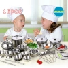 Bộ đồ chơi dụng cụ nấu ăn nhà bếp mini 16 trong 1: Trải nghiệm làm đầu bếp cho bé