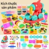 Bộ Đồ Chơi Máy Làm Mì & Kem Đất Sét - Dụng Cụ Nấu Ăn Sáng Tạo Cho Bé, Giá 173k 2