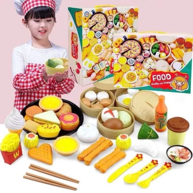 Bộ đồ chơi mô phỏng nấu ăn 88 chi tiết - Giá ưu đãi 145k, phát triển tư duy sáng tạo cho bé 2
