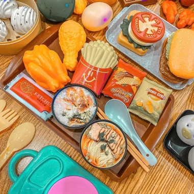 Bộ đồ chơi mô phỏng nấu ăn 88 chi tiết - Giá ưu đãi 145k, phát triển tư duy sáng tạo cho bé 4