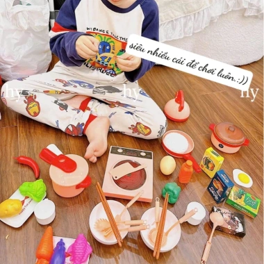 Bộ đồ chơi mô phỏng nấu ăn 88 chi tiết - Giá ưu đãi 145k, phát triển tư duy sáng tạo cho bé 5