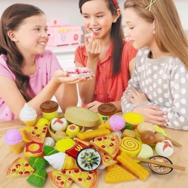 Bộ đồ chơi mô phỏng nấu ăn 88 chi tiết - Giá ưu đãi 145k, phát triển tư duy sáng tạo cho bé 6