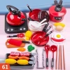 Bộ đồ chơi mô phỏng nấu ăn nhà bếp – Đồ chơi giáo dục thông minh, nướng thịt, chỉ 174k 8