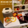 Bộ Đồ Chơi Nấu Ăn 106CM - Bếp Cao Cấp Khói Nước, Đèn Nhạc, Nồi Cơm Điện 3
