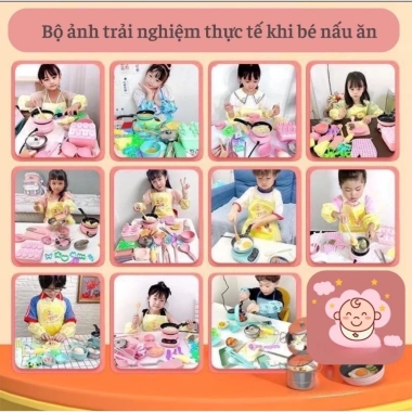 Bộ đồ chơi nấu ăn 18-26 chi tiết nhựa không dùng pin – Bếp điện mini, giá chỉ 239.000 VND 3 Bộ đồ chơi nấu ăn 18-26 chi tiết nhựa không dùng pin – Bếp điện mini, giá chỉ 239.000 VND 3