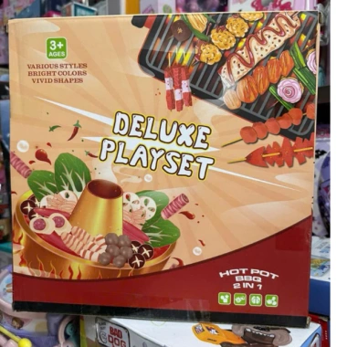 Bộ đồ chơi nấu ăn 2in1 BBQ Hot Pot Deluxe 118 chi tiết 20D2 – Giá ưu đãi 300.000đ
