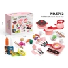 Bộ Đồ Chơi Nấu Ăn 36 Chi Tiết Mini Kitchen cho Bé Xanh Trai và Hồng Gái 127.5k 4