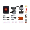Bộ Đồ Chơi Nấu Ăn 36 Chi Tiết Mini Kitchen cho Bé Xanh Trai và Hồng Gái 127.5k 6