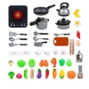 Bộ Đồ Chơi Nấu Ăn 36 Chi Tiết Mini Kitchen cho Bé Xanh Trai và Hồng Gái 127.5k 7