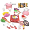 Bộ Đồ Chơi Nấu Ăn 36 Chi Tiết Mini Kitchen cho Bé Xanh Trai và Hồng Gái 127.5k 9